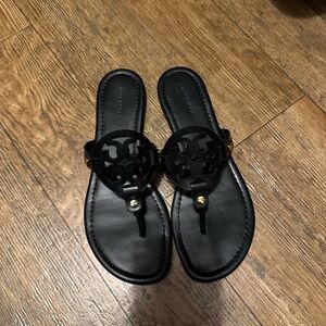 Tory Burch Miller Black Sandals